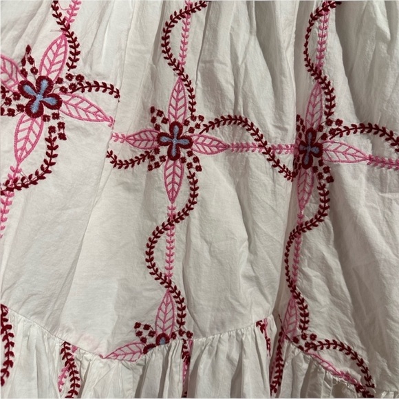 Anthropologie Embroidered Babydoll Mini Dress –Size Medium – Excellent Condition - Picture 8 of 9